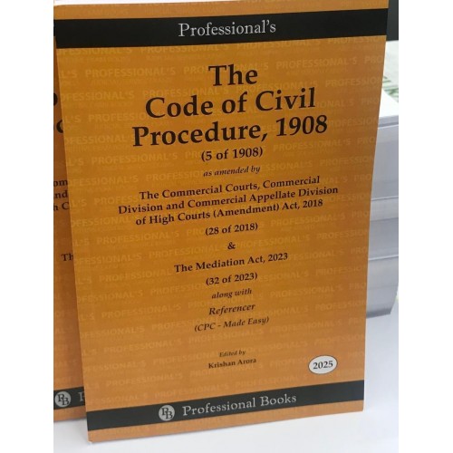 Professional Books Pune's Referencer on Code of Civil Procedure, 1908 (Incl. Bare Act) 